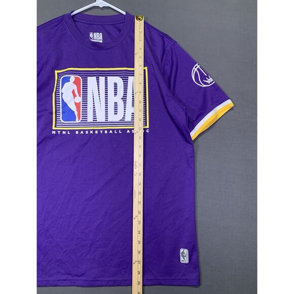 NBA Net-Dri Purple Short Sleeve Graphic T-Shirt Basketball Association Large - Picture 8 of 9